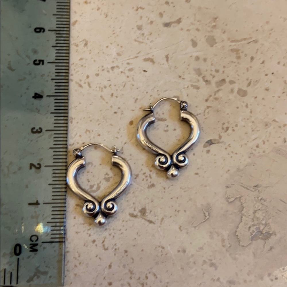 James Avery Scrolled Ear Posts